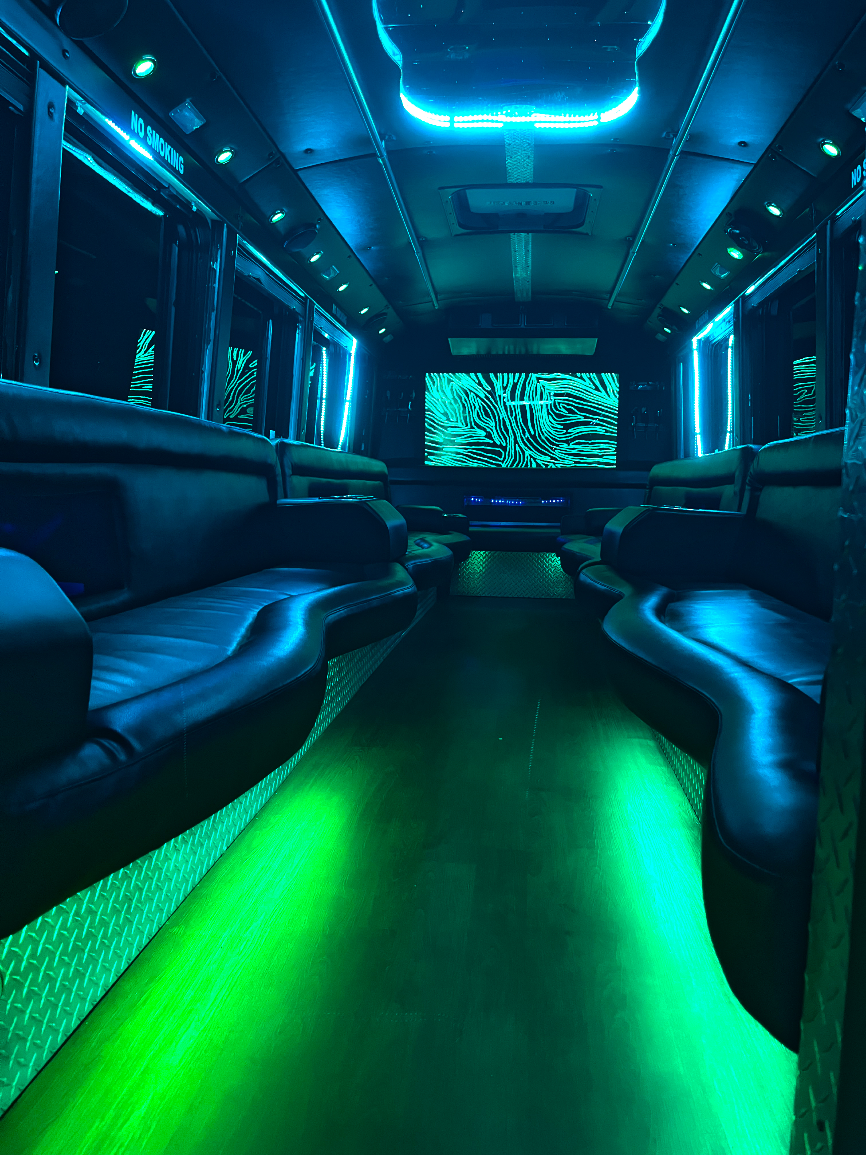 716 Limousine Fleet - gallery image of 20 pax luxury limousine buses