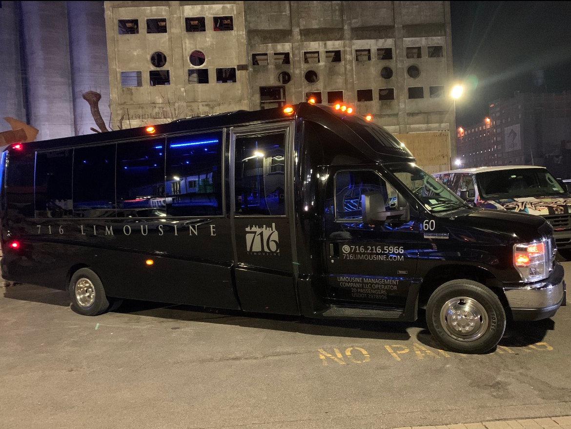 716 Limousine Fleet - gallery image of 20 pax luxury limousine buses