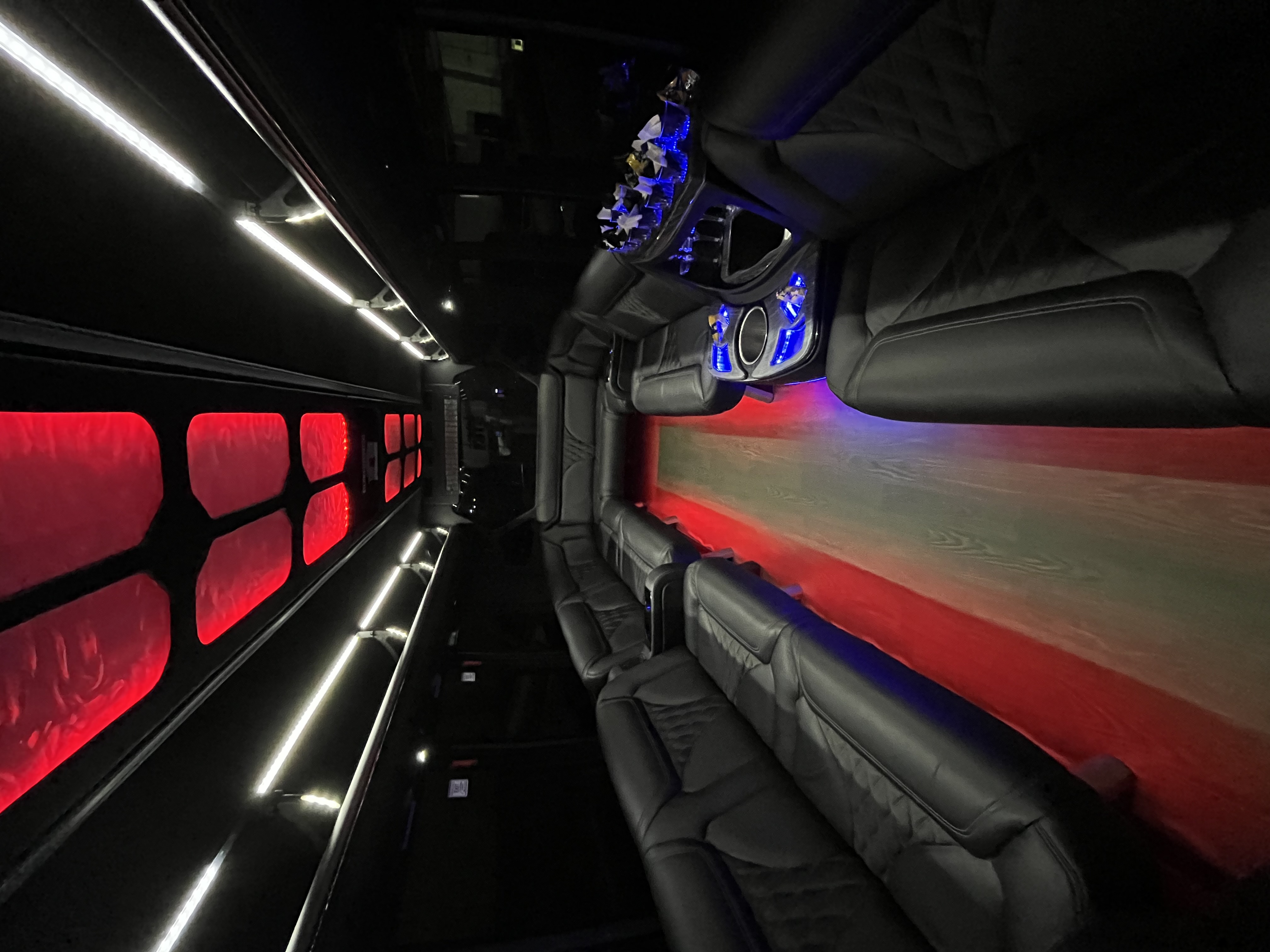 716 Limousine Fleet - gallery image of 20 pax luxury limousine buses