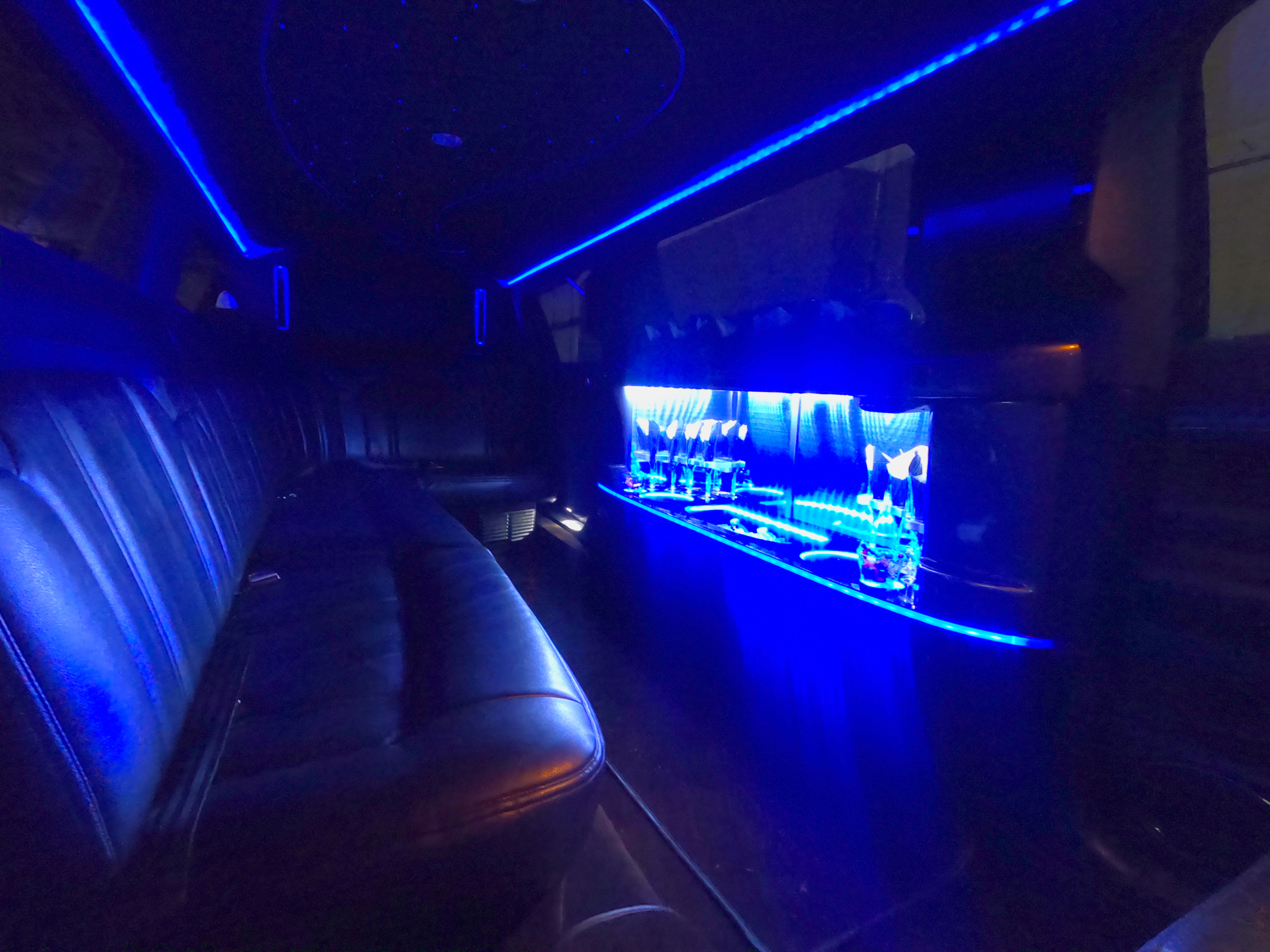 716 Limousine Fleet - gallery image of 7 pax stretch limousine