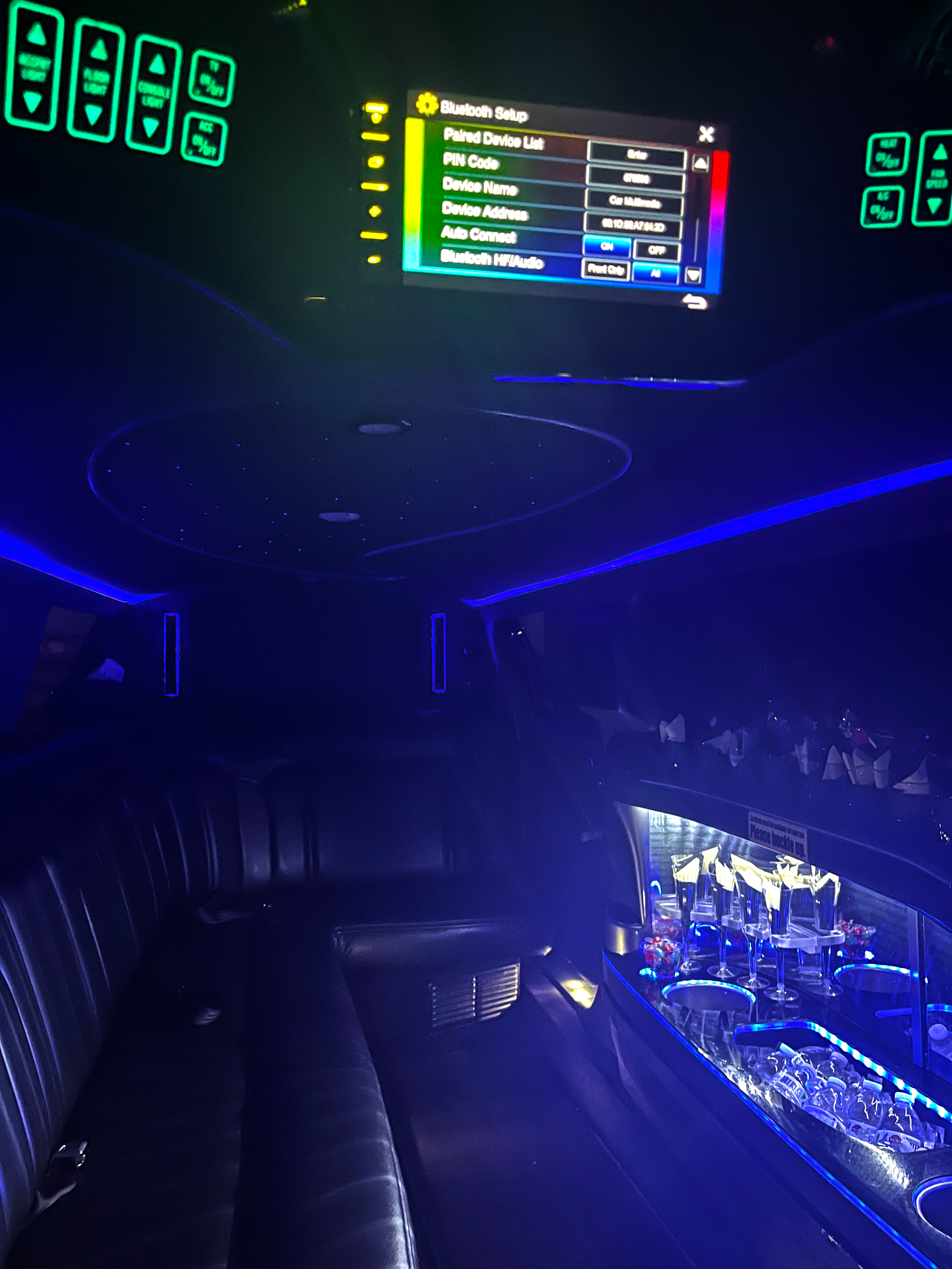 716 Limousine Fleet - gallery image of 7 pax stretch limousine